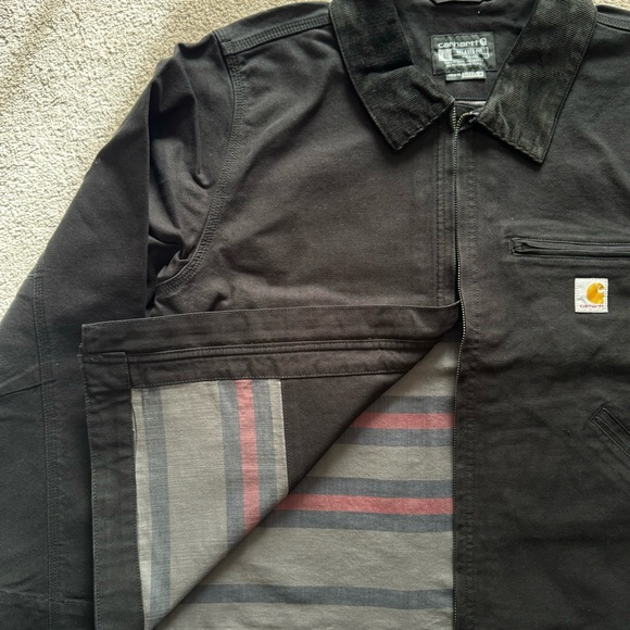 CARHARTT DETROIT JACKET CROP FIT - Picture 4 of 5